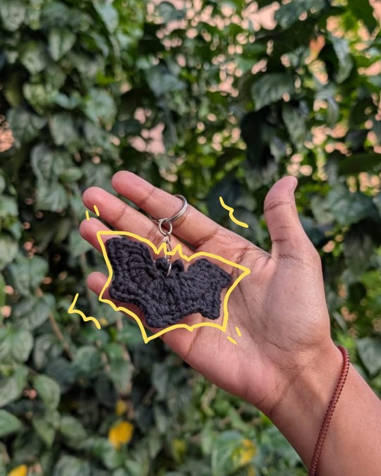 Batman Symbol Keychain
