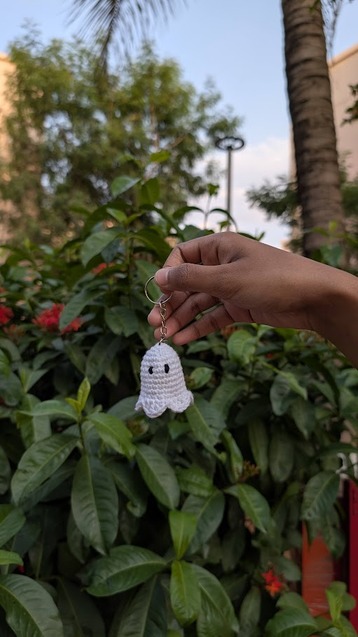 Ghost Keychain