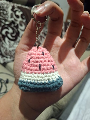 Watermelon Keychain