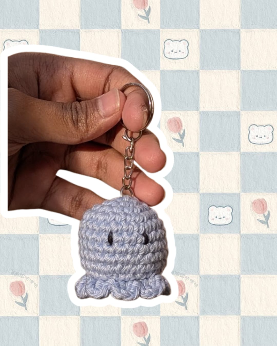 Octopus Keychain