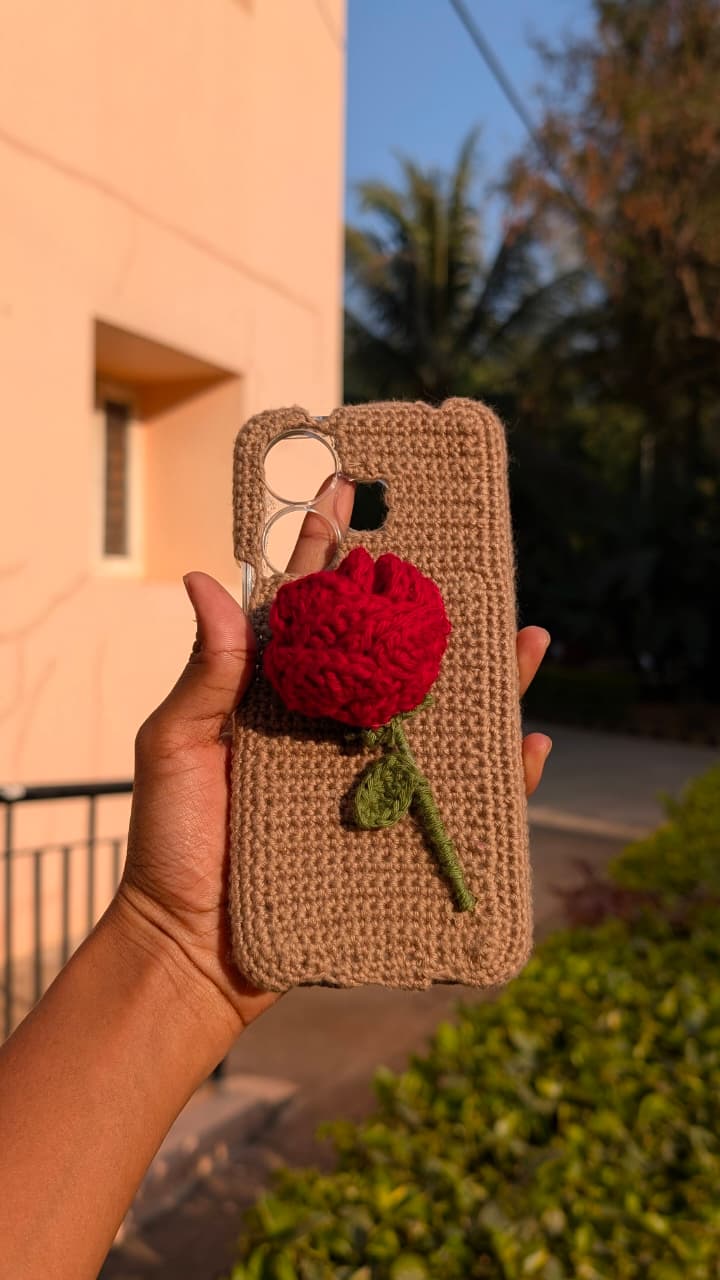 Phone Case With Rose